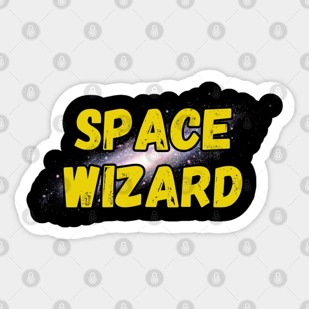 Space Wizard Sticker by Spatski